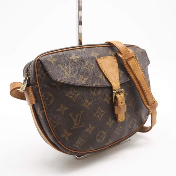 LOUIS VUITTON Monogram Jeune Fille 25 M51225 Shoulder Bag in Brown Coated Can... - Picture 2 of 14